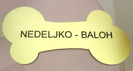 tablica za vrata kost